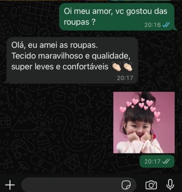Cliente de Horizonte amou o conjunto!😊❤